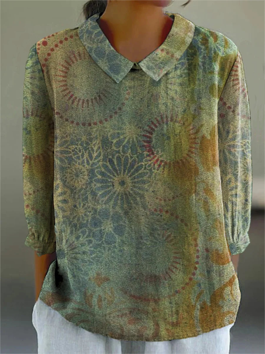 Linen Forrest Green Shirt